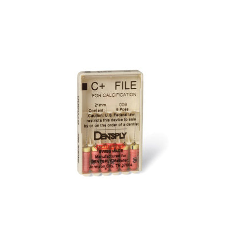 Dentsply A012X02500804 Maillefer Ready-Steel SS Sterile C+File 25mm #08 6/Pk Dentsply A012X02500804 Maillefer Ready-Steel SS Sterile C+File 25mm #08 6/Pk
